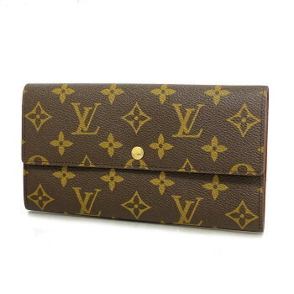Louis Vuitton Handbags - Louis Vuitton Monogram Porte Monnaie Long Wallet Brown